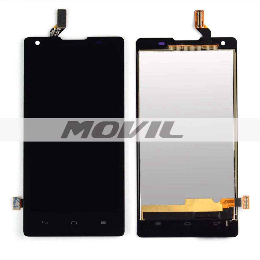 Black LCD Display + Touch Screen Digitizer Assembly Replacements For Huawei Ascend G700